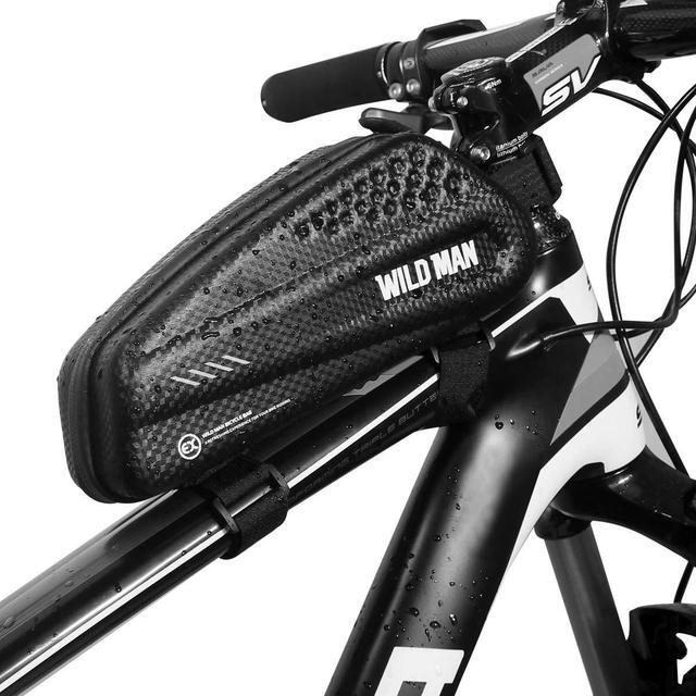 Main image of BONAEVER Bike Phone Holder Bag Bike Accessories Bag for Mountain Road Commute Electric Trek Bike for Android/iPhone Cellphones up tp 6.5