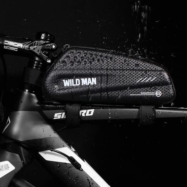 Alt view image 2 of 7 - BONAEVER Bike Phone Holder Bag Bike Accessories Bag for Mountain Road Commute Electric Trek Bike for Android/iPhone Cellphones up tp 6.5