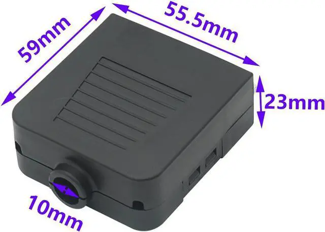 Alt view image 6 of 7 - BONAEVER DB25 Breakout Board Solder-Free Male Adapter 25-pin Port Adapter to Terminal Connector Signal Module Long Bolts Nuts with case