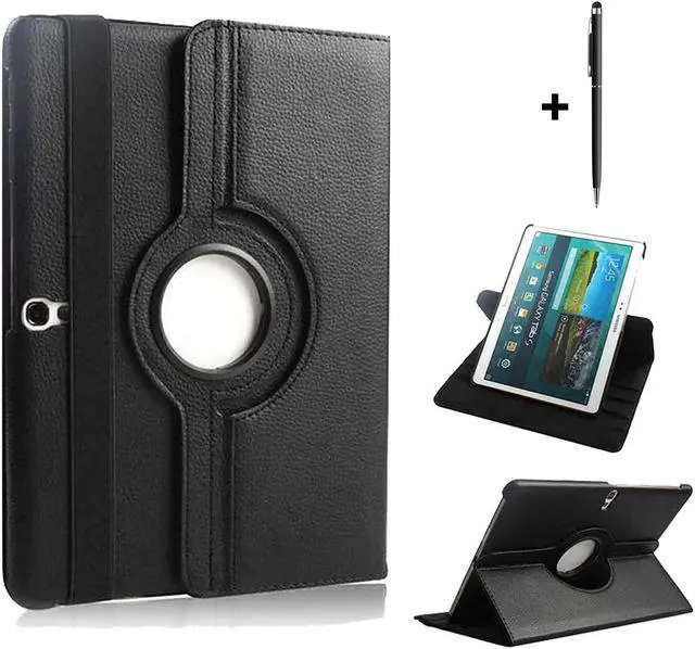 Main image of BONAEVER Case for Samsung Galaxy Tab S 10.5 inch 2014 Model SM-T800 SM-T805 - 360 Degree Rotating Stand Case Smart Protective Cover with Universal Stylus Pen