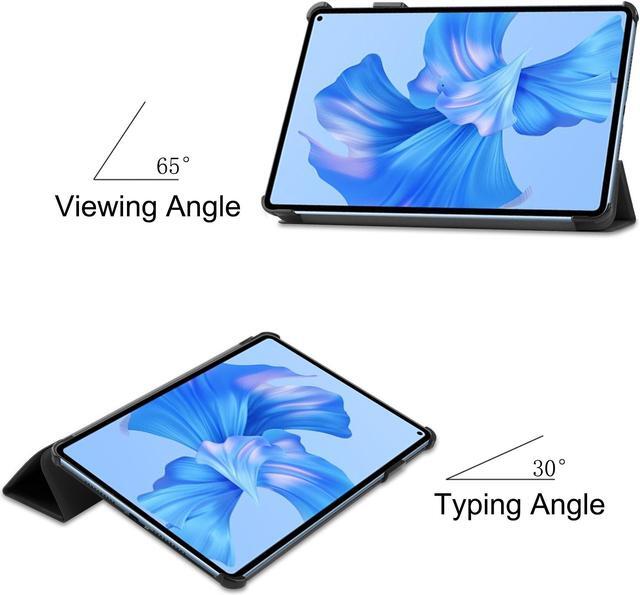 Alt view image 3 of 7 - BONAEVER Huawei MatePad Pro 11 inch 2022 Case Slim Stand andard Back Shell Protective Smart Cover with Universal Stylus Pen