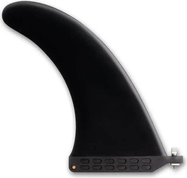 Main image of 9'' SUP Single Center Fin, No Tool Fin Screw, Fiberglass Reinforeced 9 inch SUP Replacement Fins for Surfboard, Stand-up Paddle Board, Longboard