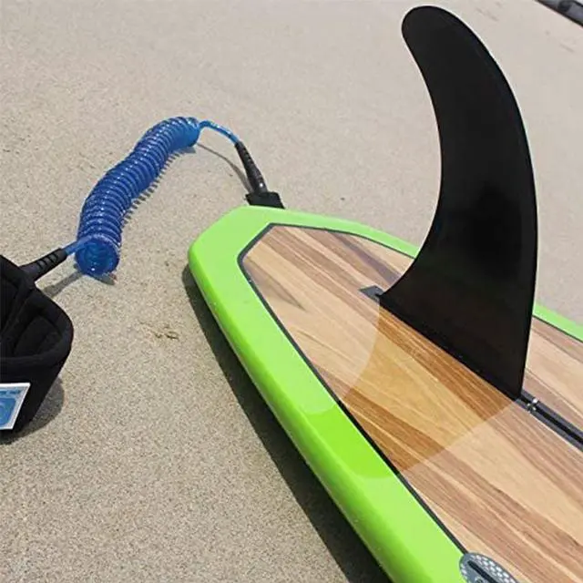 Alt view image 6 of 6 - 9'' SUP Single Center Fin, No Tool Fin Screw, Fiberglass Reinforeced 9 inch SUP Replacement Fins for Surfboard, Stand-up Paddle Board, Longboard