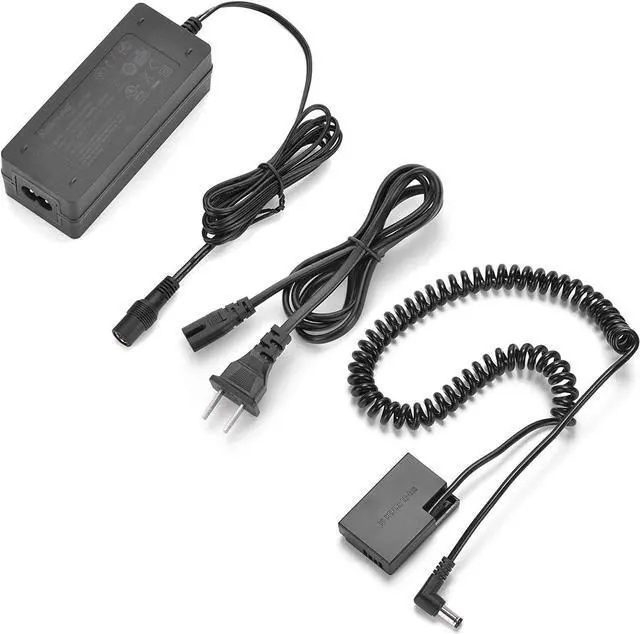 Main image of BONAEVER LP-E17 Replacement Dummy Battery AC Power Supply Adapter DC Coupler Charger Kit for Canon EOS 77D 200D 750D 760D 800D 850D M3 M5 M6 RP Camera