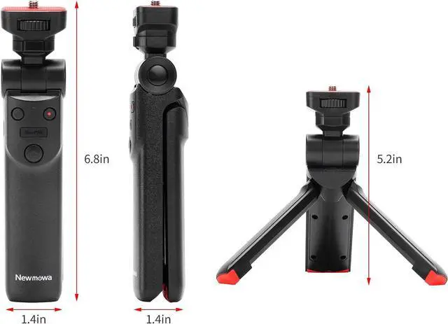 Alt view image 3 of 7 - BONAEVER Mini Shooting Grip vlog Camera Grip for Vlogger Grip for DC-G100 G110 GH5 GH5S G9 G80 G81 G85 G90 G91 G95