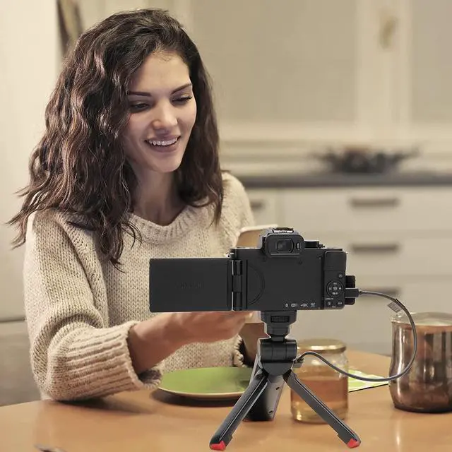 Alt view image 7 of 7 - BONAEVER Mini Shooting Grip vlog Camera Grip for Vlogger Grip for DC-G100 G110 GH5 GH5S G9 G80 G81 G85 G90 G91 G95