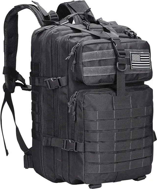 Main image of BONAEVER Tactical Military Molle Backpack 1.2 gal (40 L) Large Capacity 180° Large Opening Removable Multi-functional For Outdoor Activities Mountain Climbing Hiking Traveling