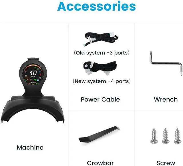 Alt view image 7 of 7 - BONAEVER Car HUD Head Up Display Car Car Dashboard In Standrument Compatible with Tesla Model 3 Model Y with Speed Gear Battery Power Mileage Other Raw Data Wireless Charging Holder Mount