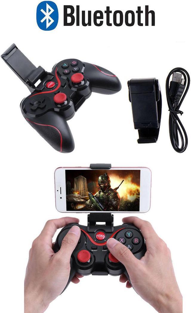 Alt view image 2 of 7 - BONAEVER Game Controller Wireless Bluetooth Gamepad Joy Standick with Wireless Receiver for iOS / Android Smartphone / / Smart TV / TV box / Windows PC