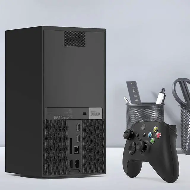 Alt view image 6 of 6 - BONAEVER Du Stand Filter for Xbox Series X Vent Du Stand Filter Cover Top Case Du Stand Proof Filter Cover for Xbox Series X- 2 Pack