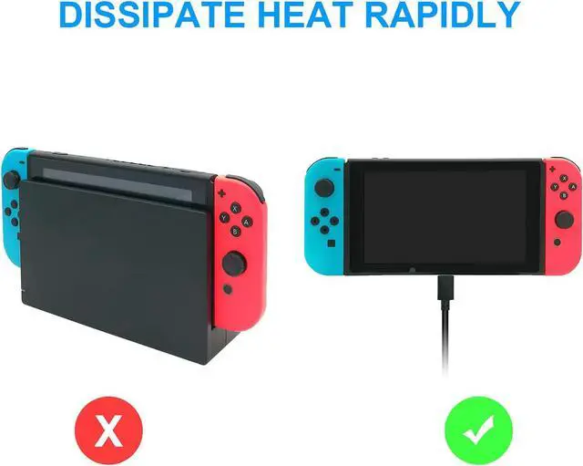 Alt view image 4 of 6 - BONAEVER Extender Cable Replacement for Nintendo Switch / Switch OLED Dock Support 10 Gbps Data Transfer Rate - 3.28 feet