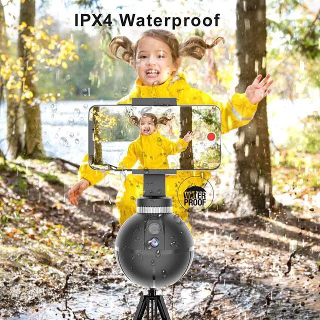 Alt view image 6 of 7 - BONAEVER Smart AI Gimbal Standabilizer Auto Rotation Selfie Standick 360° Object Tracking Phone Holder For Selfies Vlog Shooting Live Standreaming