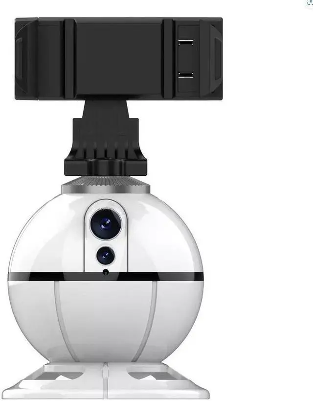 Main image of BONAEVER Smart AI Gimbal Standabilizer Auto Rotation Selfie Standick 360° Object Tracking Phone Holder For Selfies Vlog Shooting Live Standreaming White