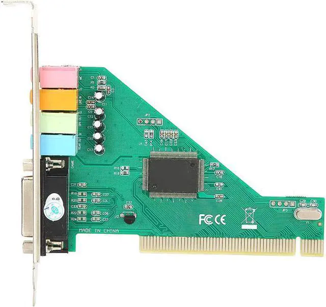 Alt view image 2 of 7 - BONAEVER Sound Card120dB PCI Plug Play Sound Card Channel 4.1 for Computer Desktop Internal Audio Karte Standereo Surround CMI8738