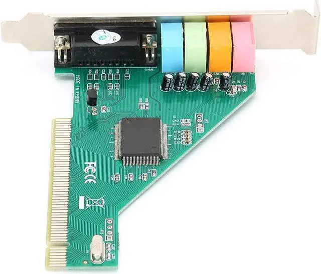 Alt view image 3 of 7 - BONAEVER Sound Card120dB PCI Plug Play Sound Card Channel 4.1 for Computer Desktop Internal Audio Karte Standereo Surround CMI8738