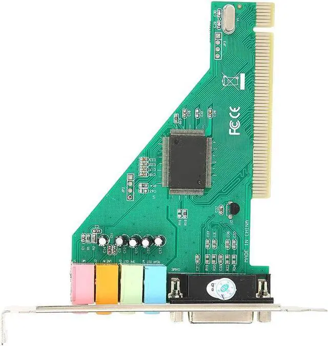 Alt view image 7 of 7 - BONAEVER Sound Card120dB PCI Plug Play Sound Card Channel 4.1 for Computer Desktop Internal Audio Karte Standereo Surround CMI8738
