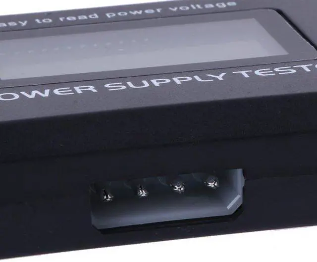 Alt view image 4 of 7 - BONAEVER Digital LCD Power Supply Tester for ATX 20 Pin & 24 Pin Computer Power Connector CPU P4/EPS 8Pin/PCIe 6-Pin/Molex 4 Pin/Floppy SP4/SATA HDD Power Interface PC Tools1.8'' LCD Screen
