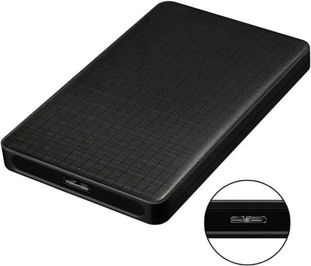 Alt view image 5 of 7 - BONAEVER 2.5 Inch Hard Drive Case USB 3.0 External Hard Drive Enclosure Enclosure SATA I II III HDD SSD 9.5mm 7mm [UASP Support] Tool Free Black