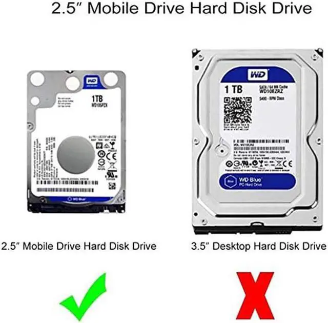 Alt view image 5 of 6 - BONAEVER USB 3.0 Type C to SATA Adapter Cable USB 3.0/Type-C to SSD/2.5 Inch SATA Hard Drive Adapter Super Speed 2.5 Inch HDD/SSD Hard Drive Driver Converter/Adapter Cable (Supports UASP SATA III)