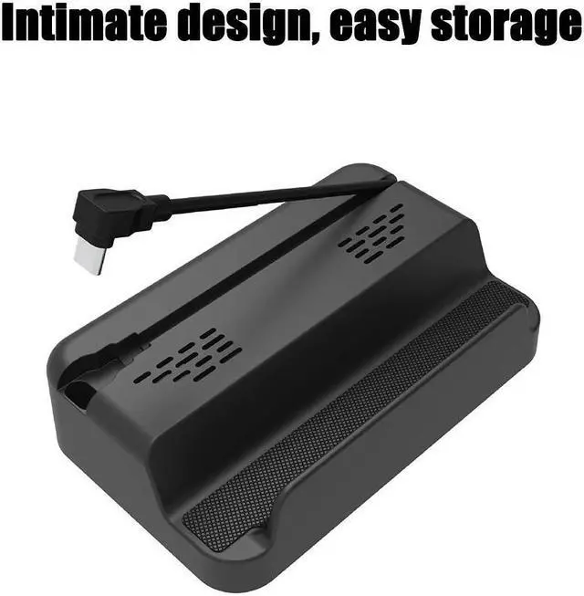 Alt view image 2 of 7 - BONAEVER TV Docking Standation for Valve Steam Deck 3 in 1 Hub Charger Stand Dock with 2 USB USB-C PD Charging Port