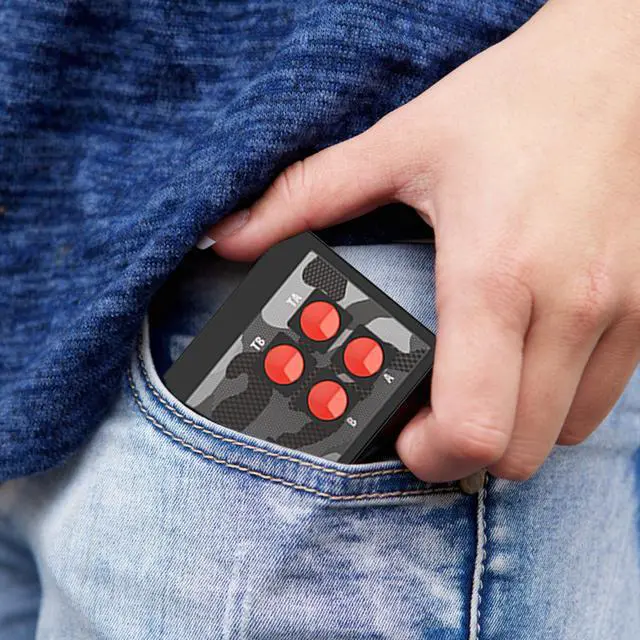 Alt view image 4 of 7 - BONAEVER Wireless Hand Held TV Video Game Console Build In 1700 NES 8 Bit HDMI-compatible Retro Game Console Dual Gamepad