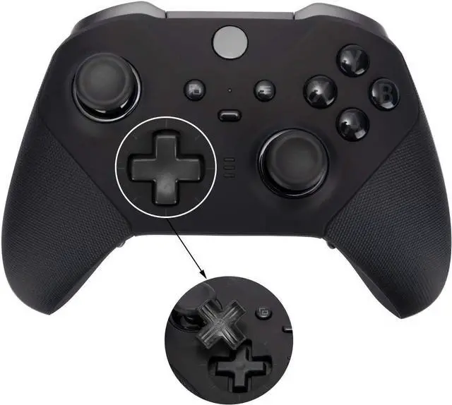 Alt view image 3 of 7 - BONAEVER Metal Thumb Sticks for Xbox One Elite Series 2 Xb1 Elite 2 Controller Parts Gaming Accessory Replacement Parts Metal Mod 6 Swap Joy Sticks 4 Paddles 2 D-Pads 1 Adju Standment Tool