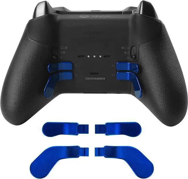 Alt view image 6 of 7 - BONAEVER 13 in 1 Metal Thumb Sticks for Xbox One Elite Series 2 Elite Series 2 Controller Accessory Parts Gaming Accessory Replacement Metal Mod 6 Swap Joy Sticks 4 Paddles 2 D-Pads 1 Tool