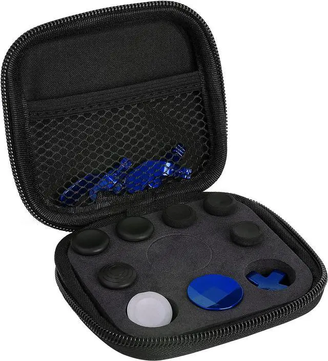 Alt view image 7 of 7 - BONAEVER 13 in 1 Metal Thumb Sticks for Xbox One Elite Series 2 Elite Series 2 Controller Accessory Parts Gaming Accessory Replacement Metal Mod 6 Swap Joy Sticks 4 Paddles 2 D-Pads 1 Tool