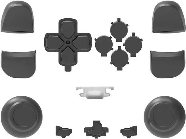Alt view image 2 of 5 - BONAEVER Replacement Repair Kits for PS5 D-pad + PS Microphone Buttons + Share Options + R1 L1 R2 L2 Trigger + ABXY Bullet Button Full Set Buttons for Play Standation 5 DualSense Controller
