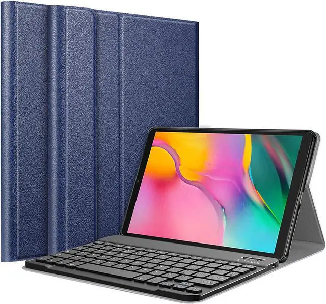 Main image of BONAEVER Keyboard Case for Samsung Galaxy Tab S5e 10.5 inch 2019 Model SM-T720/T725/T727 Slim Stand Cover with Wireless Bluetooth Keyboard Blue