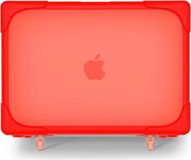 Alt view image 3 of 7 - BONAEVER Hard Shell Case for MacBook Air 13.6 inch 2022 2023 2024 2025 Release A3240 M4 A3113 M3 A2681 M2 with M2 Chip & Touch ID Protective Cover with Fold Stand and s & Transparent Keyboard Cover