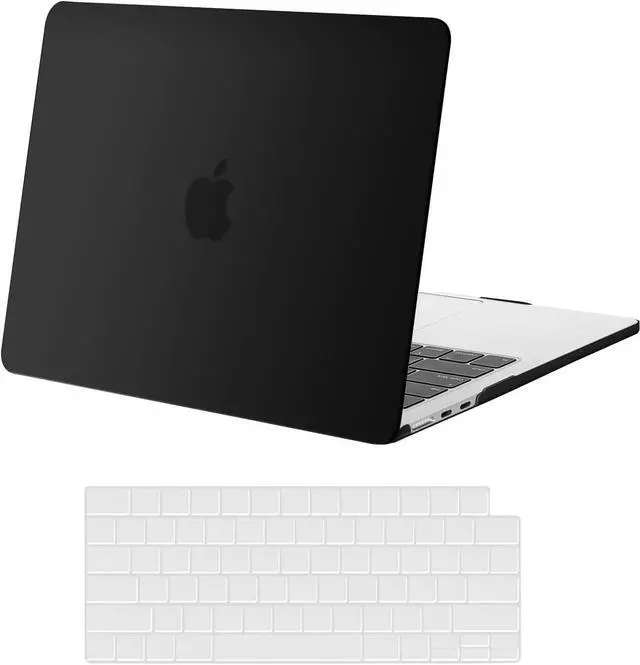 Main image of BONAEVER Compatible with MacBook Air 13.6 inch Case 2022 Release A2681 M2 Chip with Liquid Retina Display & Touch ID Protective Plastic Hard Shell Case & Transparent Keyboard Cover