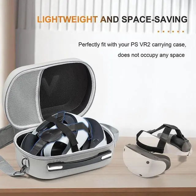 Alt view image 6 of 7 - BONAEVER Adjustable Head Strap for Play Standation VR2 Comfortable Soft PSVR2 Strap Reduced Pressure PS5 VR2 Accessories for VR Game