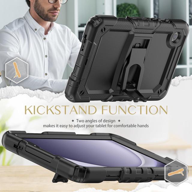 Coque Tech-protect Sc Pen Hybrid Samsung Galaxy Tab A9 8.7 X110 / X115 Noir  Case - ✓