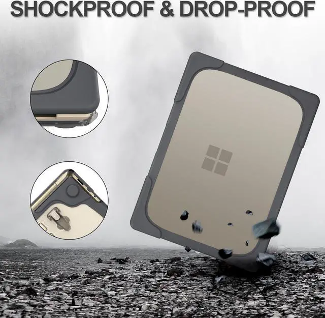 Alt view image 4 of 7 - BONAEVER Case for Microsoft Surface Laptop 5/4/3 15 inch Model 1872/1873/1953/1979 (2020-2022 Release) Matte Protective Case Hard Laptop Cover with Transparent Keyboard Skin
