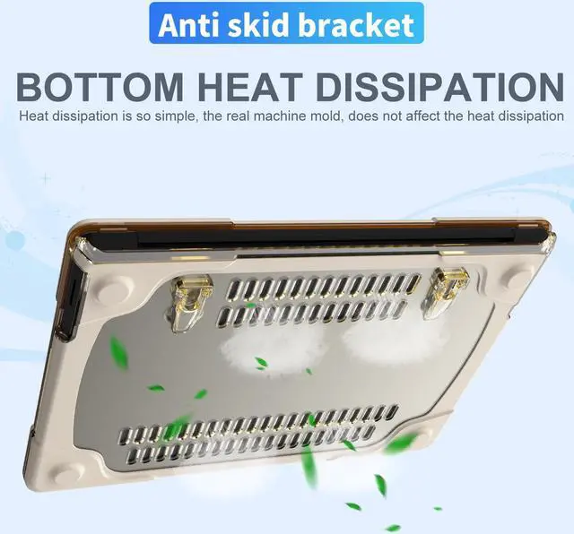 Alt view image 3 of 7 - BONAEVER Case for 13.5 inch Microsoft Surface Laptop 5/4/3 with Alcantara Palm Rest, Model 1769/1867/1958/1950, Matte Protective Case Hard Laptop Cover with Transparent Keyboard Skin Khaki