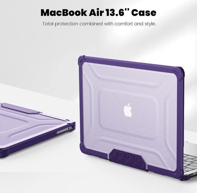 Alt view image 5 of 7 - BONAEVER Case for MacBook Pro 13 inch M2 2023 2022 2021-2016 A2338 M1 A2251 A2289 A2159 A1989 A1708 A1706, Laptop Hard Cover with Kickstand, Keyboard Skin, Screen Protector, Camera Cover USB C Adapter