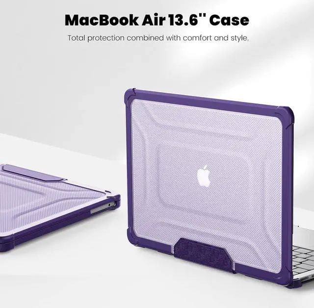 Alt view image 5 of 7 - BONAEVER Case for MacBook Pro 16 inch Case 2023 2022 2021 Release M3 A2991 M2 A2780 M1 A2485 Pro Max Chip, Laptop Hard Cover with Kickstand, Keyboard Skin, Screen Protector, Camera Cover USB C Adapter