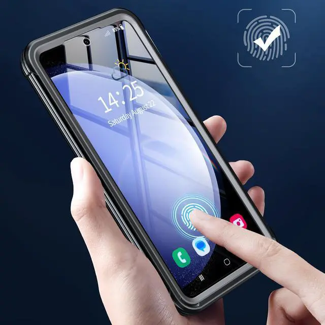 Alt view image 5 of 7 - BONAEVER for Galaxy S24 Plus Case, Compatible with Magsafe [Built-in Screen Protector] Full Body Shockproof Cover Magnetic Back Phone Case for Samsung Galaxy S24 Plus 6.7 inch