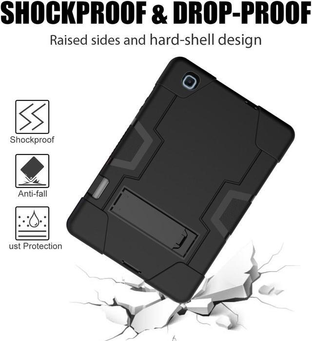 Alt view image 2 of 7 - BONAEVER Case for Samsung Galaxy Tab S6 Lite 10.4 Inch 2020/2022 SM-P610/P615/P613/P619 with Kickstand, Heavy Duty Shockproof Protective Cover with Pencil Holder, Stylus Pen