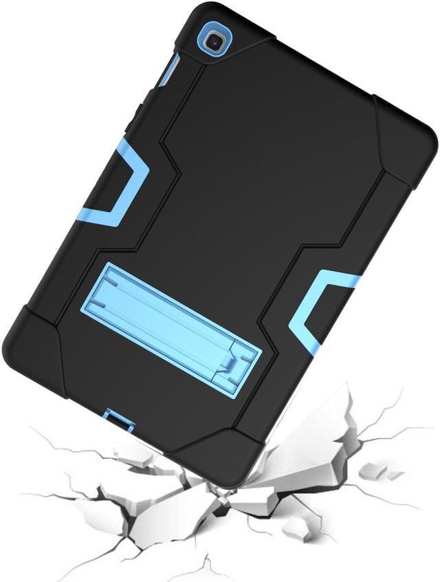 Alt view image 5 of 7 - BONAEVER Case for Samsung Galaxy Tab S5e 10.5 inch 2019 SM-T720/T725/T727 with Kickstand, Heavy Duty Shockproof Protective Cover with Stylus Pen Blue