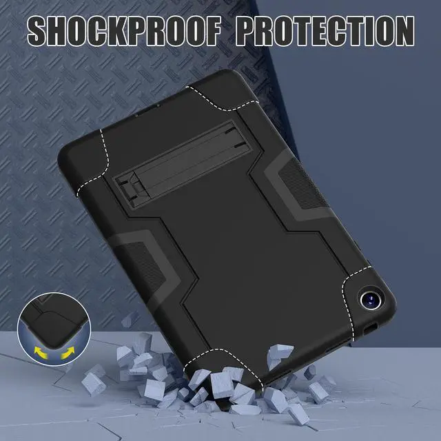 Alt view image 3 of 7 - BONAEVER Case for Huawei MatePad SE 10.4 inch 2023 with Kickstand, Heavy Duty Shockproof Protective Cover with Stylus Pen