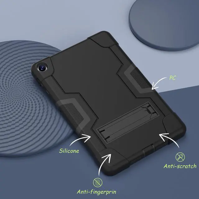 Alt view image 5 of 7 - BONAEVER Case for Huawei MatePad SE 10.4 inch 2023 with Kickstand, Heavy Duty Shockproof Protective Cover with Stylus Pen