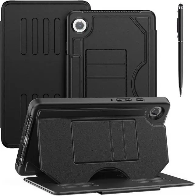 Main image of BONAEVER Case For Samsung Galaxy Tab A9 8.7 Inch 2023 SM-X110/X115/X117, Smart Magnetic Auto Sleep Shockproof Cover with Absorbing Multi-Angles Stand, Pen Holder, Card Slot