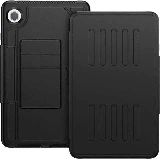 Alt view image 5 of 7 - BONAEVER Case For Samsung Galaxy Tab A9 8.7 Inch 2023 SM-X110/X115/X117, Smart Magnetic Auto Sleep Shockproof Cover with Absorbing Multi-Angles Stand, Pen Holder, Card Slot