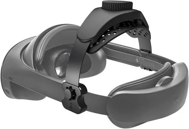 Main image of Adjustable Head Strap for Meta Quest 3/Quest 2 Elite Strap/Pico 4/4 Pro/Meta Quest Pro, Reduce Head Pressure Lightweight Strap, Enhanced Comfort and Gaming Immersion VR Accessories Black