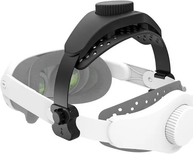 Alt view image 3 of 7 - Adjustable Head Strap for Meta Quest 3/Quest 2 Elite Strap/Pico 4/4 Pro/Meta Quest Pro, Reduce Head Pressure Lightweight Strap, Enhanced Comfort and Gaming Immersion VR Accessories Black