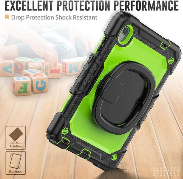 Alt view image 3 of 7 - BONAEVER Case for Lenovo Tab M8 HD FHD Smart 2022 2021 2020 2019 8.0 inch TB-8506FS TB-8506F TB-8505F TB-8505X TB-8505FS TB-8705F TB-8705N with Screen Protector Stylus Pen Pen Holder Shoulder Strap