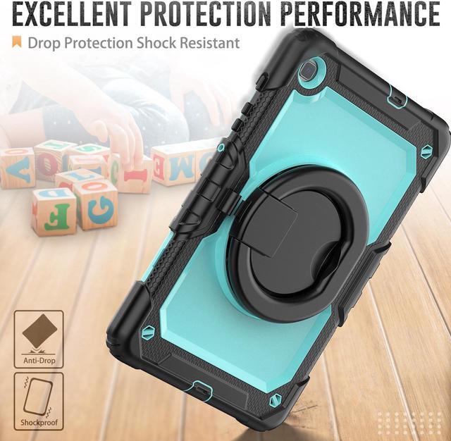 Alt view image 3 of 7 - BONAEVER Case fo Samsung Galaxy Tab S6 Lite Case 2024/2022/2020 SM-P620/P625/P610/P613/P615/P619 with Screen Protector Pen Holder Shockproof Protective Cover with Stand Shoulder Strap Stylus Pen