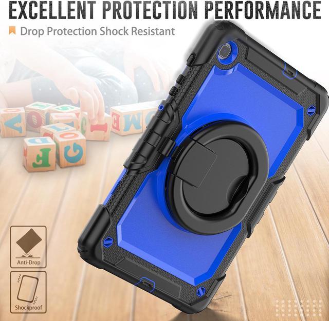 Alt view image 3 of 7 - BONAEVER Case fo Samsung Galaxy Tab S6 Lite Case 2024/2022/2020 SM-P620/P625/P610/P613/P615/P619 with Screen Protector Pen Holder Shockproof Protective Cover with Stand Shoulder Strap Stylus Pen
